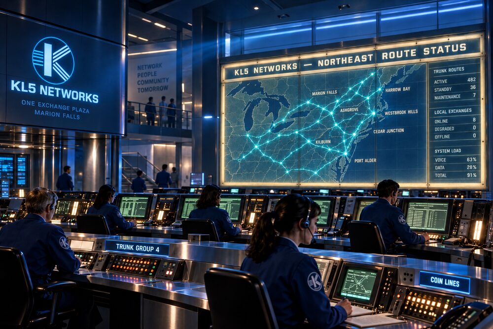 The KL5 network operations centre