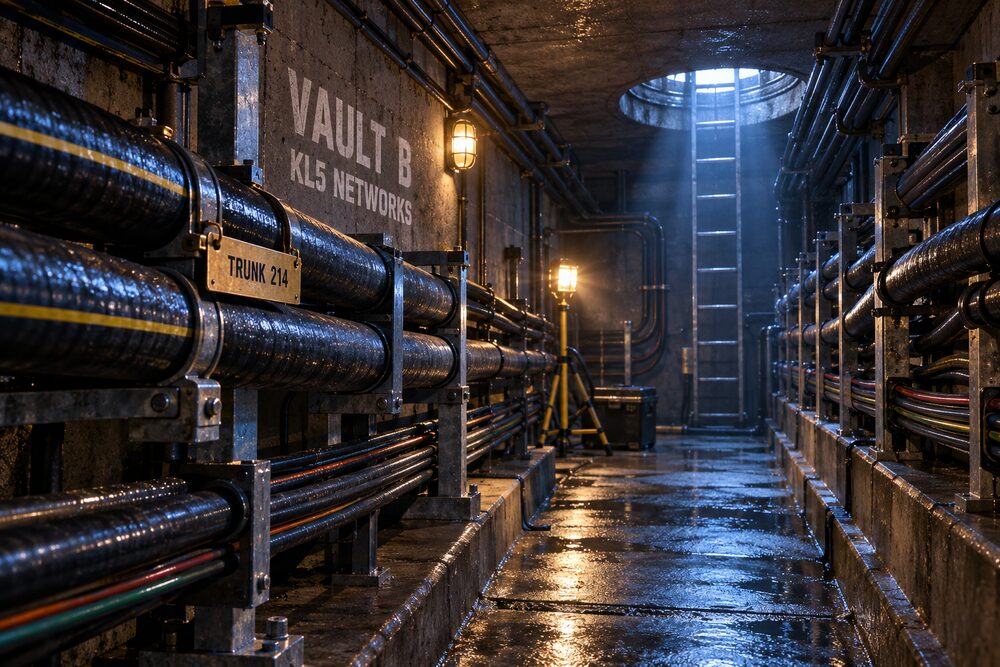 Underground cable vault