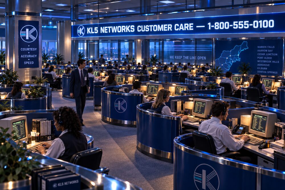 KL5 Networks customer care floor